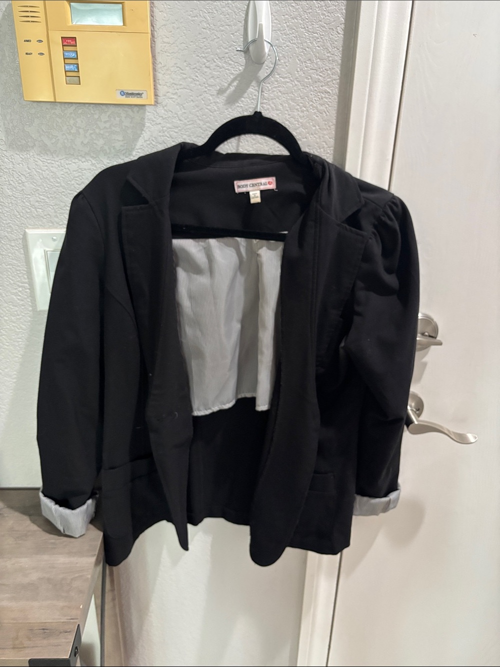 Women’s black blazer